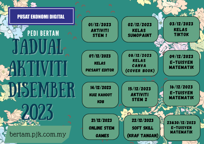 JADUAL AKTIVITI PEDI BERTAM 2023 2